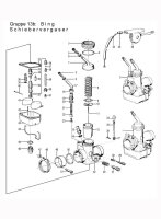 Vergaser + Ersatzteile:BING-SchiebervergaserR50/5 - R60/7