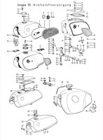 Kraftstoffversorgung:Tank, Benzinhahn R50/5 - R80GS Basic