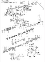 Getriebe + Ersatzteile: 5-Gang-Getriebe R60/6 - R80GS Basic