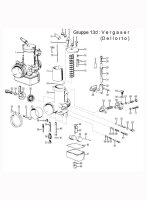 Vergaser + Ersatzteile:Dellorto-VergaserR90S