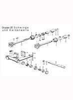 Schwinge und Kardanwelle: R50/5 - R80GS Basic