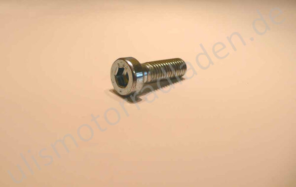 Schraube für BLITZ-Vergaser, M 8 x 25, Inbus, flach