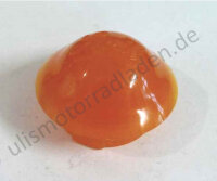 Griffleuchtenglas orange, hinten für Seitenwagen