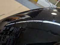 Kotflügel R25/3 hinten, original BMW-Neuteil, lackiert schwarz