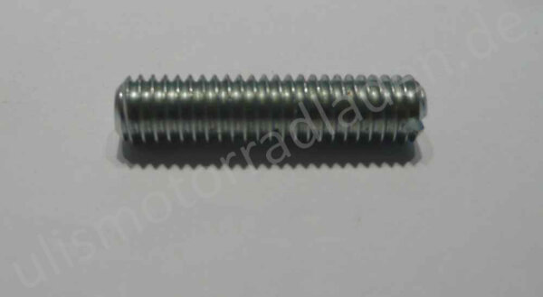 Madenschraube M 6 x 25 mit Kegel