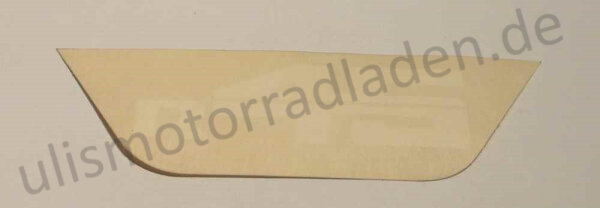 Sticker (Aufkleber) für Batterieabdeckung "R45", weiß