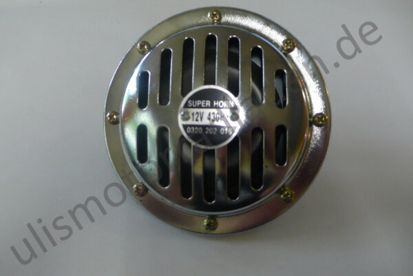 Hupe 12 Volt, Ø 120mm, ab BMW R50/5