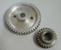 Stirnradsatz für BMW R51/3-R69S, zwei Räder mit...