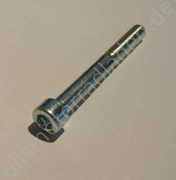 Schraube zur Befestigung "einer" Bremsscheibe, M 8 x 75, Zylinderkopf-Inbus