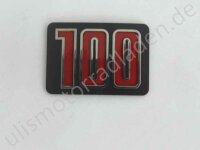 Typenschild Sitzbank für BMW R100