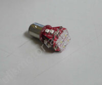 Birne 6 Volt, LED, Sockel BAY15D, rot/weiß, für kleines und großes Hella-Rücklicht