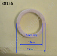 Filzring zum Abdichten der Radnabe für BMW R50-R69S
