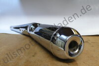 Schalldämpfer für BMW R45 und R65, bis Baujahr 09/1984, MIT EG-ABE, Chrom, links