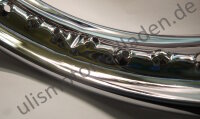 Felge für BMW R50-R69S, Motorrad hinten, Chrom,...
