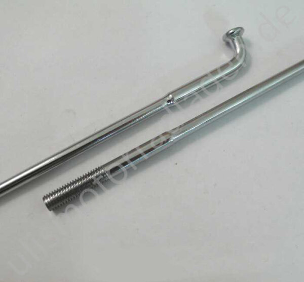 Speiche M5x212, 90°, R51/3-R68, HN, lang, dickend