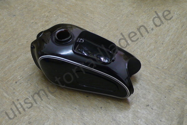 Tank für BMW R26 und R27, neu lackiert und liniert (aufgearbeitet)