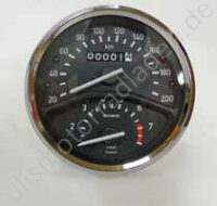 Tacho für BMW R60/5 m. Drehzahlm. 20-200 km/h,...
