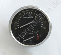 Tacho mit Drehzahlmesser, 10-120 mph (MEILEN),...