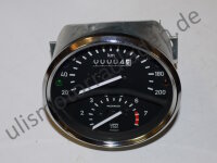 Tacho für BMW R50/5 m. Drehzahlm., 20-200 km/h, Wegdrehzahl: 0,800