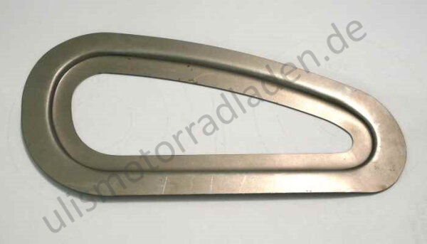 Kniekissenhalteblech für BMW R26, R27 und R50-R69S, links