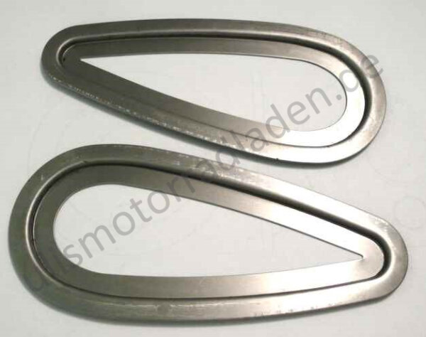 Kniekissenhalteblech Satz für BMW R25, R25/2 und R51/3-R68