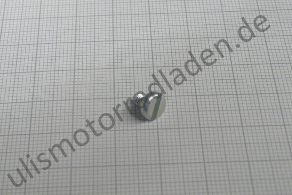 Schraube M 3,5 x 5, Zylinderkopf-Schlitz