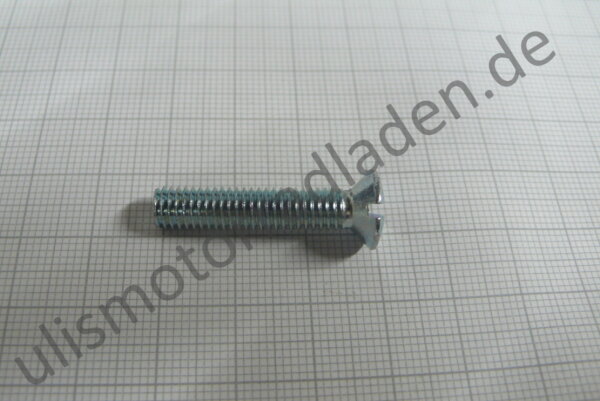 Schraube Lima-Deckel R27, M 6 x 30, Linsensenkkopf