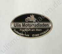 Emblem "Ulis Motorradladen"