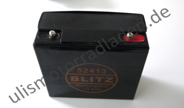 Batterie 12V, für BMW R45, R65 und R80 wartungsfrei - Kein Versand außerhalb der EU & USA möglich!