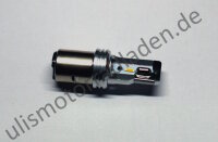 Birne 12 Volt, LED, Sockel BA20D, weiß, (nicht...