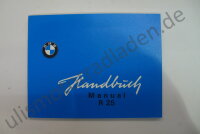 Handbuch (Owner`s manual) für BMW R25 - IN ENGLSCH