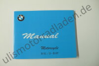 Handbuch (Owner`s manual) für BMW R51/3-R67 - IN...