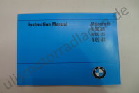 Handbuch (Owners manual) für BMW R50-R69US,...